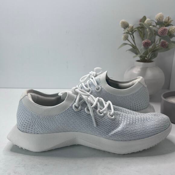 Allbirds Tree Dasher 2 Tencel Sneaker Blizzard Light Blue Men\'s 14 Light Wear main image 6